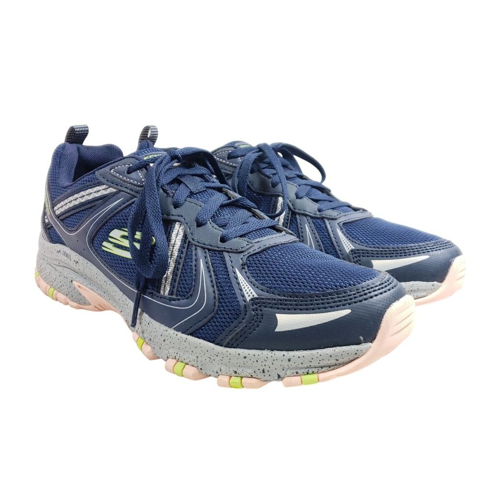 Skechers Womens Size 11 Navy Blue Trail Running Shoes